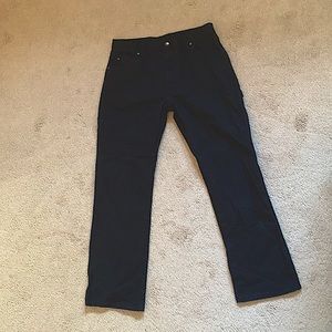 NEVER WORN BLACK DICKIES CARPENTERS FOR WORK, SKATEBOARDING, ETC.